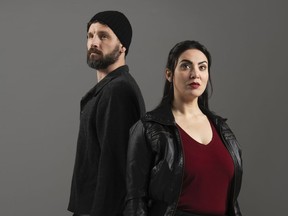 Robert Garry Haacke and Melissa Oei star in Pi Theatre's production of Anders Lustgarten's Lampedusa at Vancity Culture Lab on May 5-21.