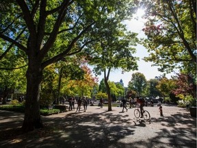University of Victoria campus. Photograph By DARREN STONE, TIMES COLONIST