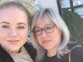 Madison Fleischer is pictured with her mother Lisa.