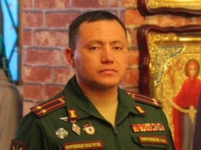 Azatbek Omurbekov is commander of the 64th Separate Motorised Rifle Brigade and has been accused of war crimes. Activists say he is the Butcher of Bucha". RUSSIAN MILITARY