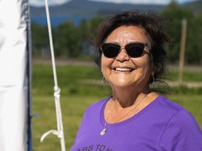Barby Skaling, 71, began participating in the Sun Run in the late-1980s. At the time, she was a single mom working at Vancouver General Hospital. Photo: Jordan Cryderman