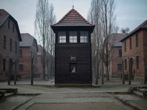 The site of the former Nazi concentration and extermination camp Auschwitz.
