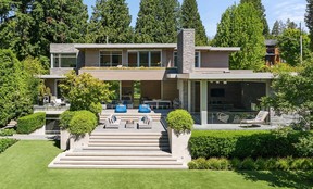 This home at 2958 West 45th Avenue in Kerrisdale sold on April 2, 2022, for 20 percent less than its asking price of $17 million.