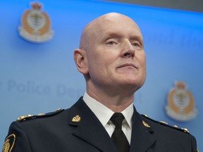 Vancouver Police Chief, Adam Palmer.