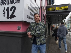 Ted Wilkie is director of food and beverage for the Hotel Belmont on Granville Street in Vancouver's entertainment district.
