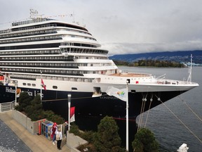 Scenes from The Koningsdam cruise ship at Canada Place  in Vancouver, BC., on April 10, 2022.