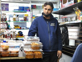 Ahmed Nasser, manager of the 50 Cents Market on East Hastings Street, says business owners are concerned about Canada Posts' decision to stop delivering mail to firms in a two-block radius of the DTES in Vancouver.