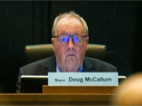 Mayor Doug McCallum at Surrey City Hall.
