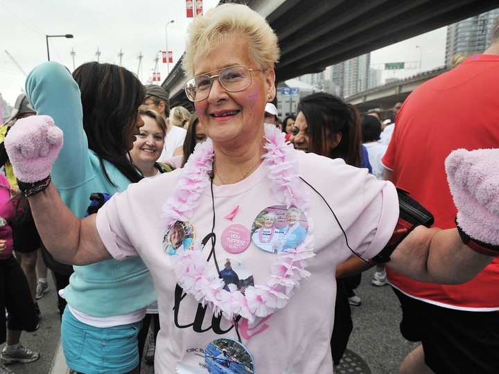  In 2010, when Lee Turner was 63, she ran the CIBC Run for the Cure race in Vancouver.
