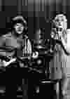 The Poppy Family (Susan and Terry Jacks) performing. Handout photo, filed July 1973 / Vancouver Sun files.