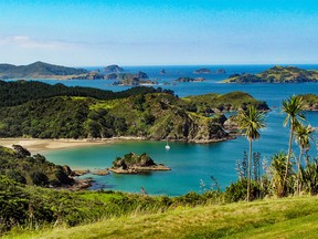 Kauri Cliffs is a par 72 championship golf course with ocean views from 15 holes.