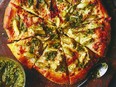 Serve a California Grenache or Grenache/Syrah/Mourvèdre blend with this addictive pizza.