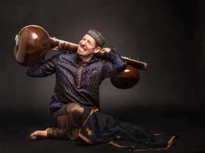 Josh Steinberg is a sitar player who performs Indian classical music.