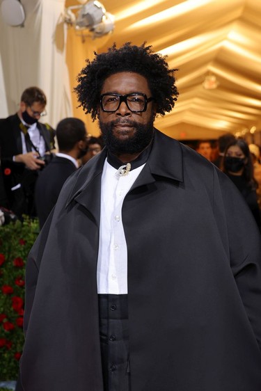 Questlove attends The 2022 Met Gala Celebrating "In America: An Anthology of Fashion" at The Metropolitan Museum of Art on May 2, 2022 in New York City.