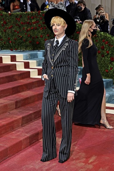 Jessie Buckley attends The 2022 Met Gala Celebrating "In America: An Anthology of Fashion" at The Metropolitan Museum of Art on May 2, 2022 in New York City.