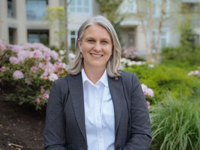 Surrey RCMP Sgt. Elenore Sturko is the Liberal candidate in the Surrey South byelection. Sturko is on leave from the RCMP.