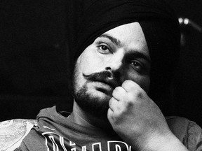 Sidhu Moose Wala, cantante y músico punjabi.