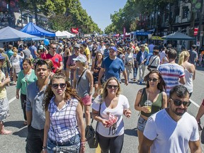 Remember pre-pandemic scenes like this Greek Day festival in 2016? Street festivals and events are back in Vancouver in 2022.