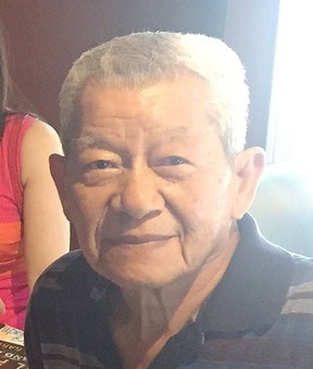 Ping Shun Ao in a family photo.
