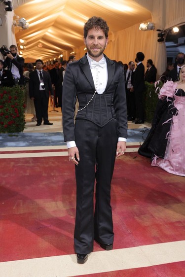 Ben Platt arrives at the In America: An Anthology of Fashion themed Met Gala at the Metropolitan Museum of Art in New York City, New York, U.S., May 2, 2022.