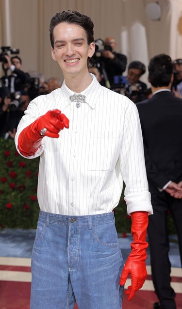 Kodi Smit-McPhee arrives at the In America: An Anthology of Fashion themed Met Gala at the Metropolitan Museum of Art in New York City, New York, U.S., May 2, 2022.