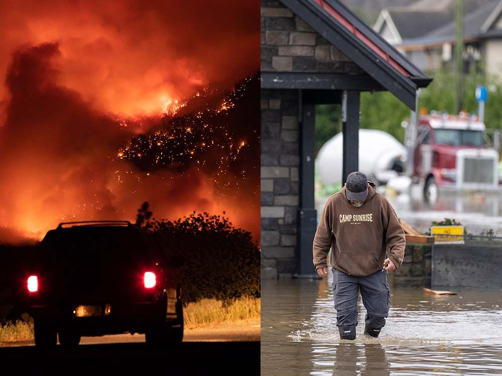 Canadians coping with multiple winter weather extremes this weekend