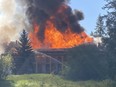 A fire broke out on Sunday, May 22, at the Quaaout Lodge at Talking Rock Golf Resort in the Shuswap area near Kamloops.