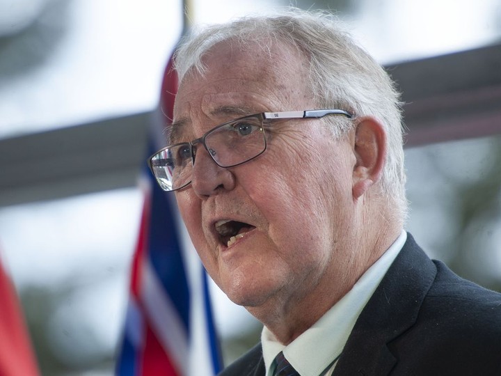  Federal Emergency Preparedness Bill Blair in Vancouver on Friday.