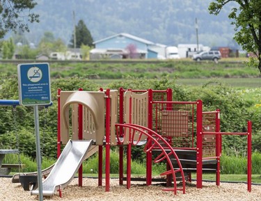 DeLair Park in Abbotsford, May, 3, 2022. This is what the park looks like after almost 6 months after the flood in 2021.