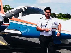 Richmond pilot Abhinav Handa died when the small plane he was flying crashed in northwestern Ontario on April 29 or 30.