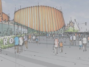 Screen shot from the business case to replace the Royal B.C. Museum in Victoria, as presented to the media on May 25, 2022.