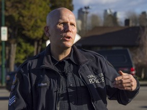 File photo of Vancouver police spokesman Sgt. Steve Addison.