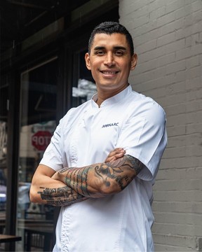 Chef-owner Francisco Higareda.