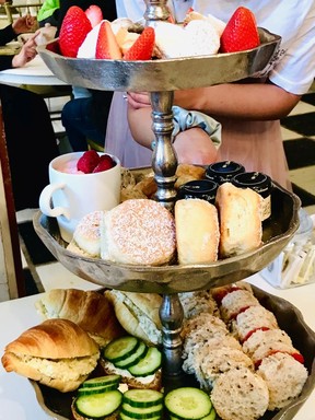 Afternoon tea treats at Little White House and Co.