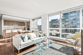This two-bedroom Vancouver condo was listed for listed for $1,299,000 and sold for $1,270,000.