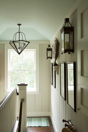 Off-white paint choices by Benjamin Moore.