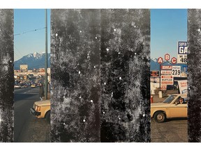 At Griffin Art Projects in North Vancouver, the Per Diem exhibition features photography including In the Street (Cologne Series III) by Ian Wallace.