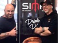 Founders Dave Simpson (left) and Gerry Jobe of Kelowna-based Simps Modern Beverage have tackled Caesars, coffee and now cocktail syrups.