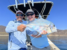 Bear Cove Cottages offers all-inclusive fishing trips to the Southern tip of the Baja Peninsula, Mexico, chasing Dorado, Roosterfish, Tuna, and Toro all on light tackle.