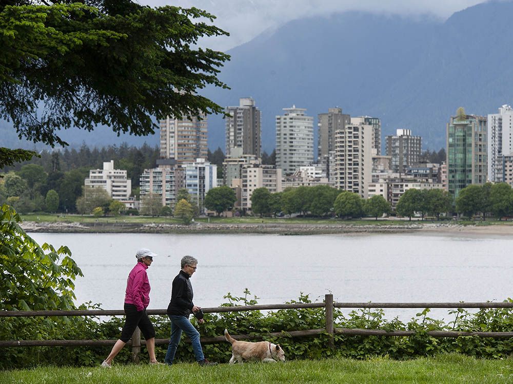Vancouver Weather: Cloudy, slight chance of showers