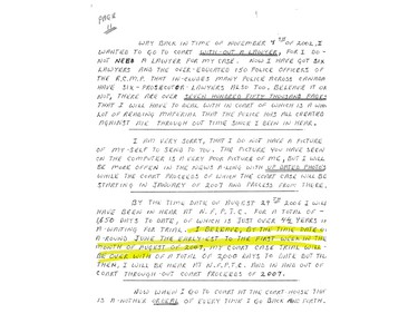 A Robert Pickton letter written to a California man who corresponds with serial killers.