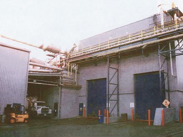 Downtown Eastside rendering plant where Pickton took pig remains. Photos introduced as evidence in the trial of Robert Pickton.