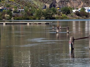 South Thompson River levels on June 21.