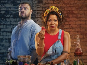 Donald Sales stars as Othello and Marci T. House as Billie in the Bard on the Beach production of Harlem Duet, which wll run until July 17 at Vanier Park.