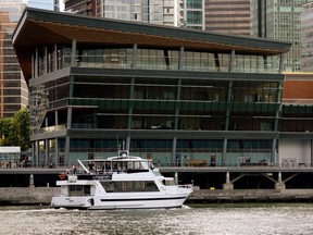 The new Vancouver Convention & Exhibition Center in 2009.