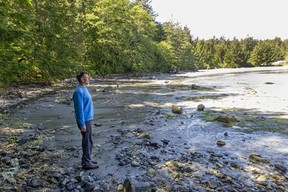 Darryl McKenzie, executive director of the Cedar Coast Field Station on Vargas Island near Tofino, B.C. The station offers researchers, students and others the opportunity to live off-grid.