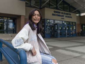 Chelsea Guhit alumnus at Queen Elizabeth High School in Surrey.