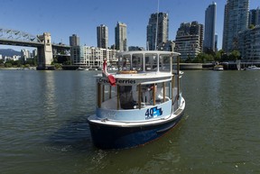 Ferries carry passengers to and from Granville Island Friday, June 24, 2022.