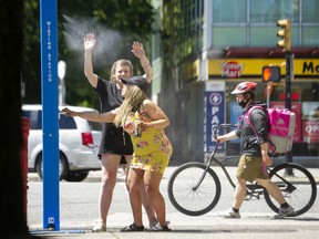 Temperatures in B.C. did not reach heat-dome levels this weekend, but Environment Canada did issue a heat warning for Metro Vancouver and the Fraser Valley that lasts until Monday. Temperatures in the Fraser Valley were expected to edge into the 30s.