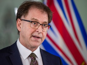 B.C. Health Minister Adrian Dix has been under pressure from the Opposition Liberals to resign over health-care failings.